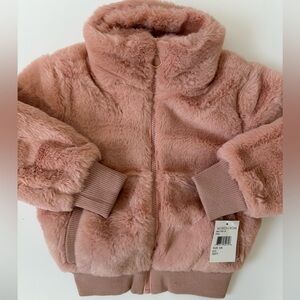Girls Urban Republic Fur Bomber Jacket